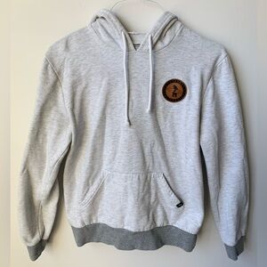 Light gray hoodie